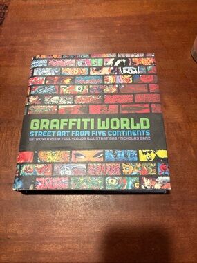 Graffiti World Hardcover Book - Multicolor Cover